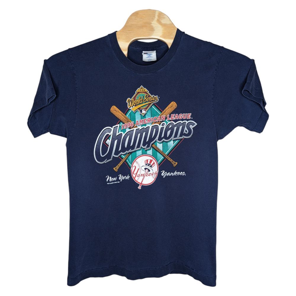 Vintage 1996 New York Yankees T Shirt Medium World Series Champions MLB American